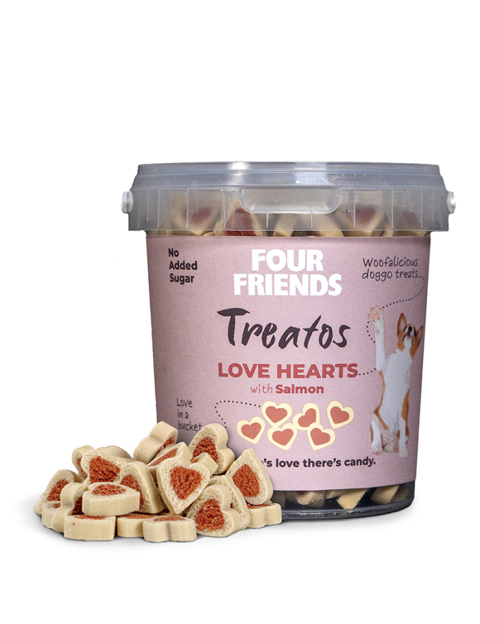 Four Friends - Treatos Love Hearts - 500g