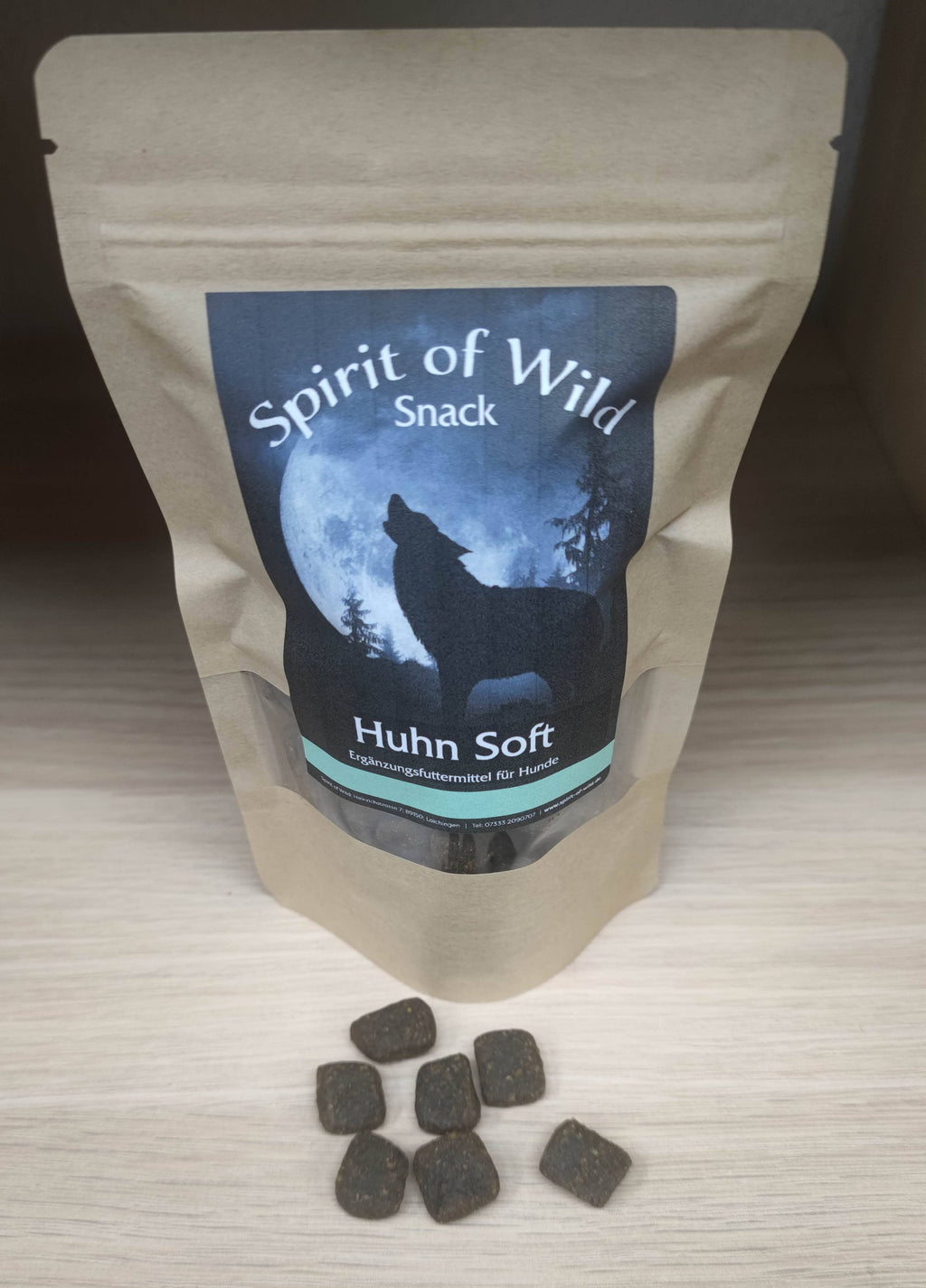 Spirit of Wild - Bløde godbidder m. Kylling - Kornfri - 150g
