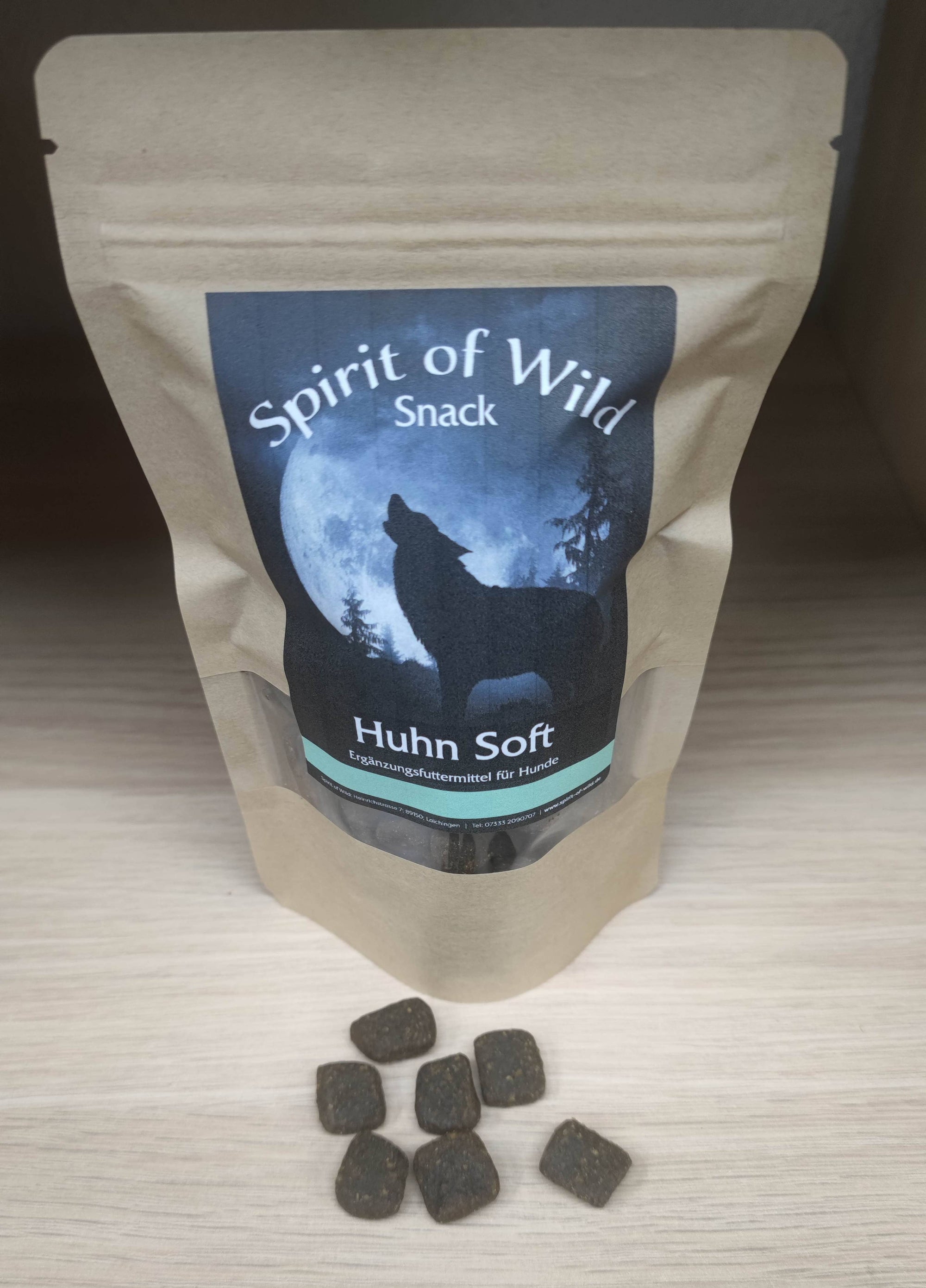 Spirit of Wild - Bløde godbidder m. Kylling - Kornfri - 150g