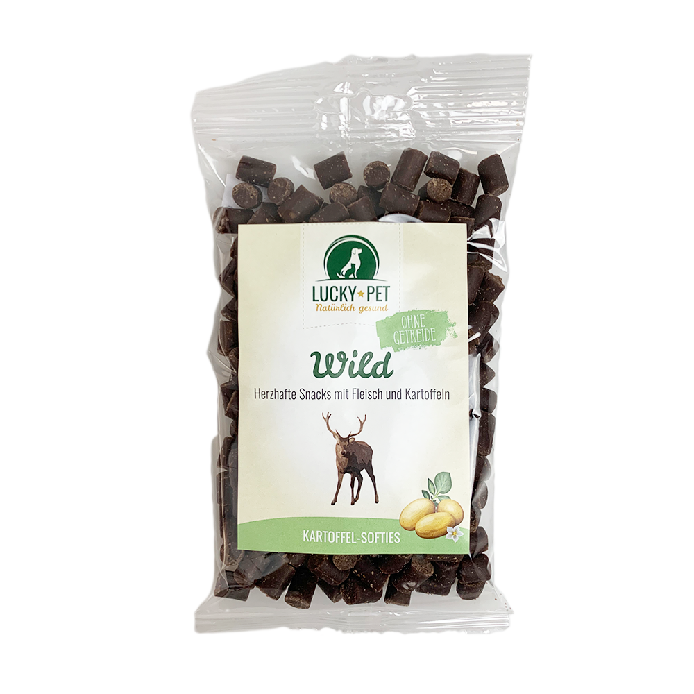 Lucky-Pet - Softies m. Vildt 200 g