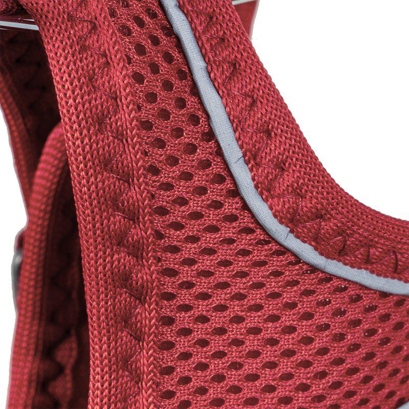 Ozami Air-mesh hundesele - Rosa