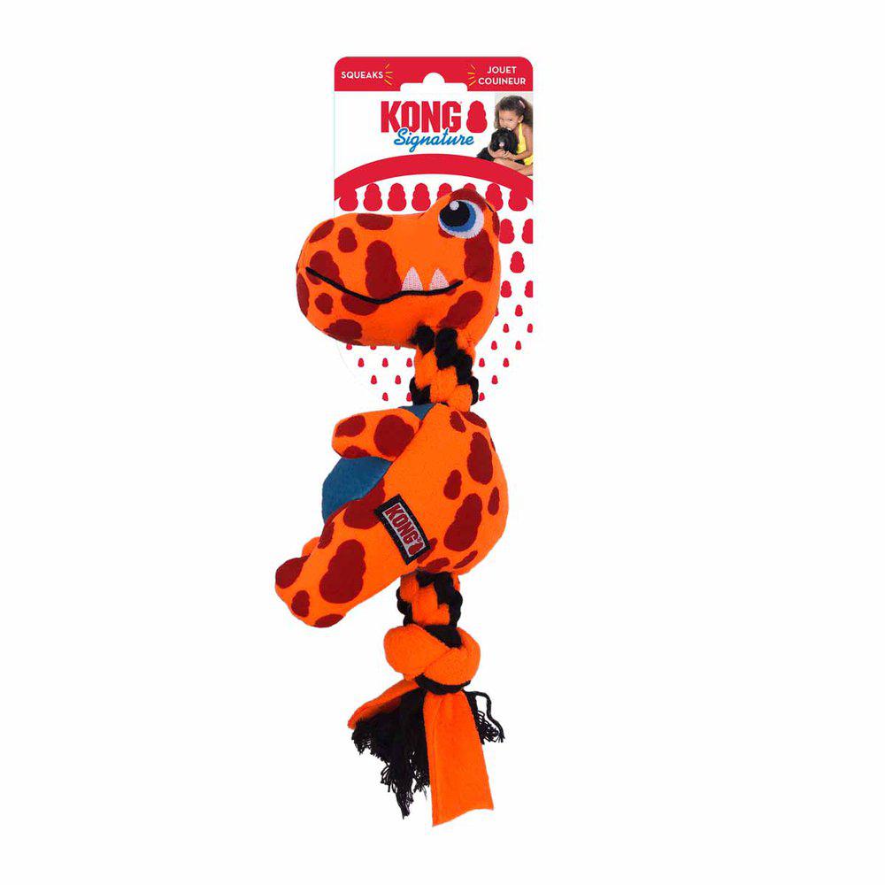KONG - Hundebamse - Signature Dinosaur Orange M