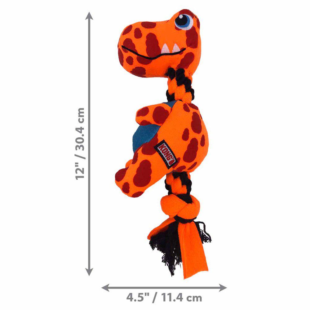 KONG - Hundebamse - Signature Dinosaur Orange M