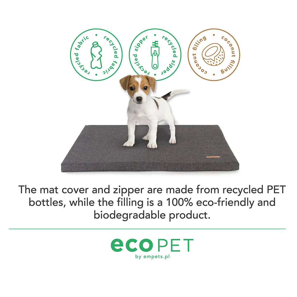Hundemadras - EcoPet - Mørkegrå