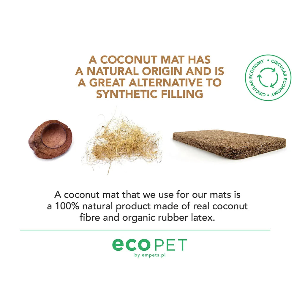 Hundemadras - EcoPet - Mørkegrå