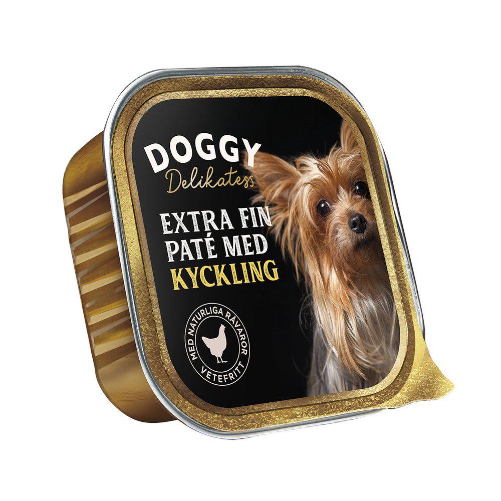 Doggy - Luksus Paté m. Kylling - 150g