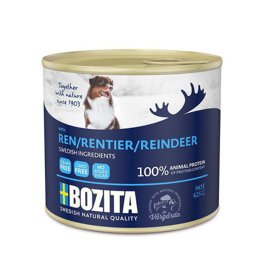 Bozita - Naturligt vådfoder Kornfri m. Rensdyr 625g