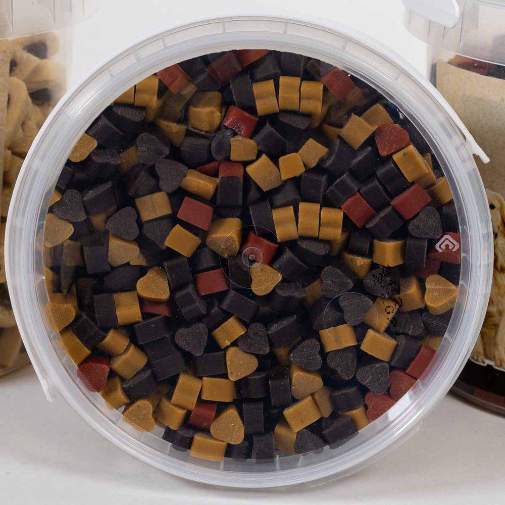 Ozami - Bløde godbidder – Mini hjerter 500g.