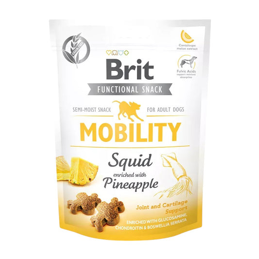 Brit - Functional Snack - Mobility m. Blæksprutte & Ananas - 150g