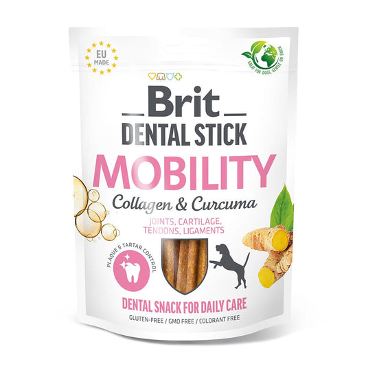 Brit - Dental Sticks - Mobility m. Kollagen & Gurkemeje - 250g