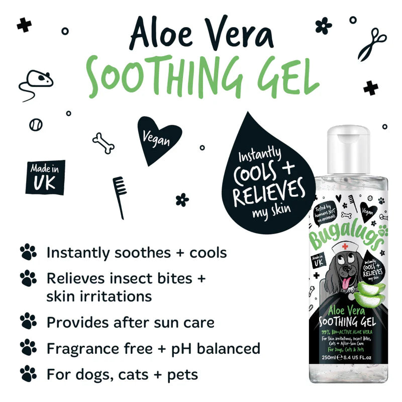 Bugalugs - Aloe Vera Soothing Gel - 250ml