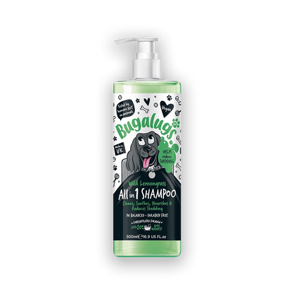 Bugalugs - Shampoo - Citrongræs All in 1 - 500ml