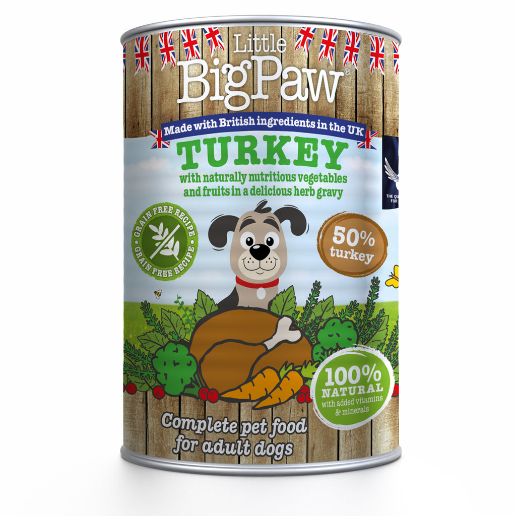 Little Big Paw - Vådfoder m. Kalkun - 390g