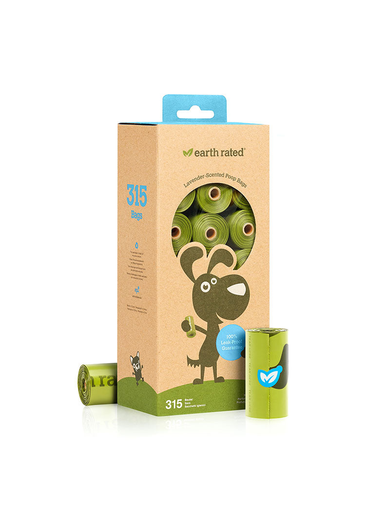 Earth Rated - Høm Høm poser - 21 ruller uden parfume