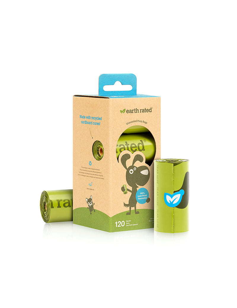 Earth Rated - Høm Høm poser - 8 ruller uden parfume