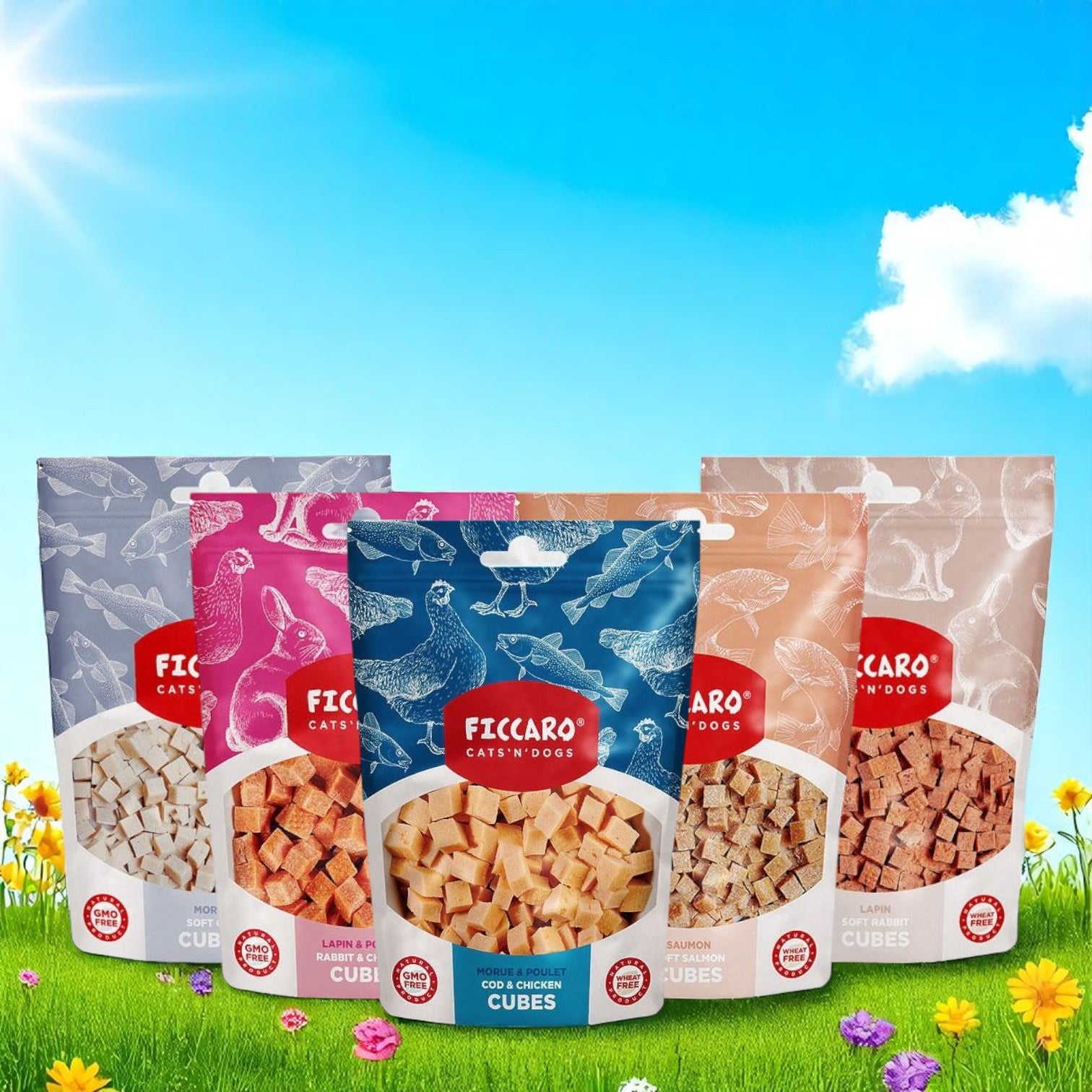 Ficcaro - Soft Cubes Pakke 2