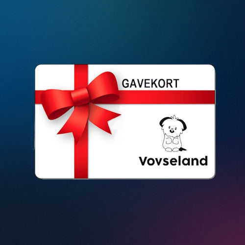 Vovseland - Gavekort - E-mail