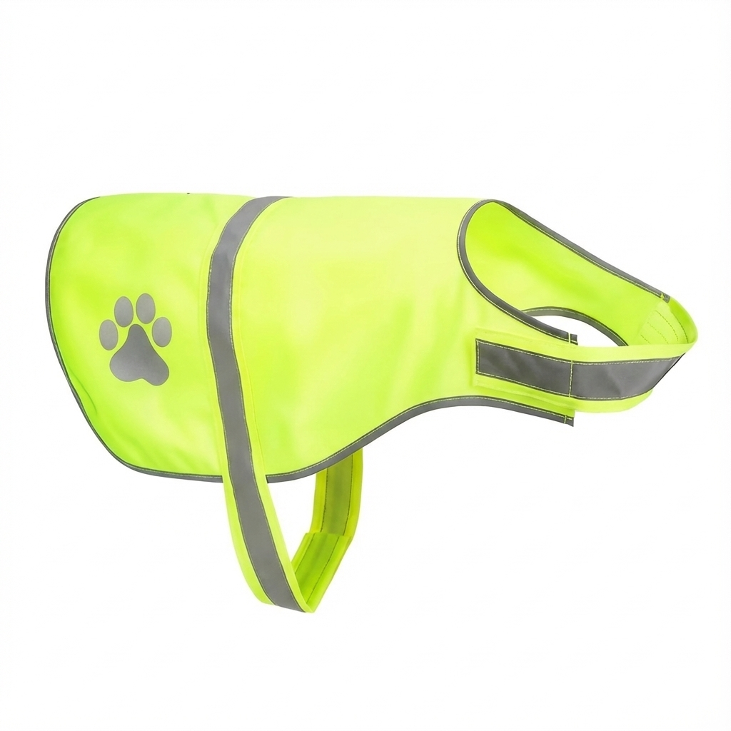 Refleksdække til hund - Gul