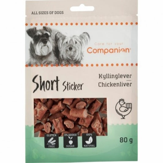 Companion - Små sticks m. Kyllingelever 80g