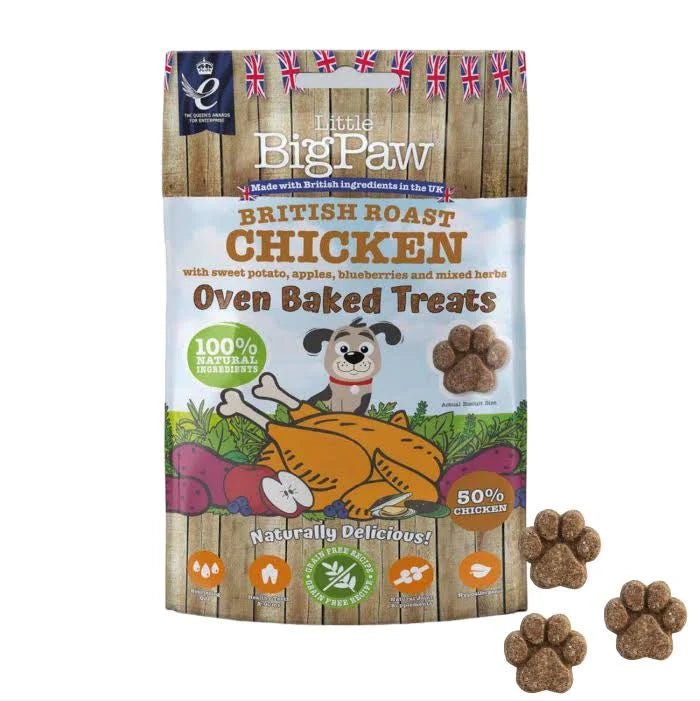 Little Big Paw - Oven baked Paws m. Kylling