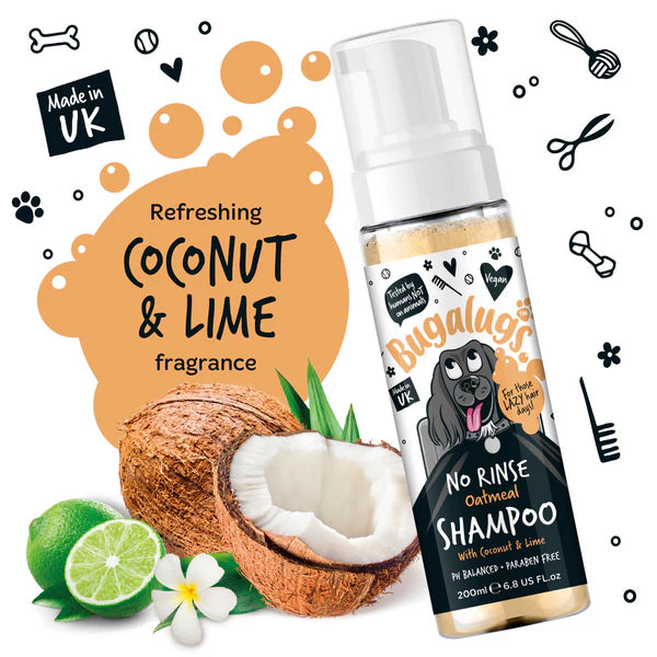 Bugalugs - Tørshampoo - Kokos & Lime - 200ml