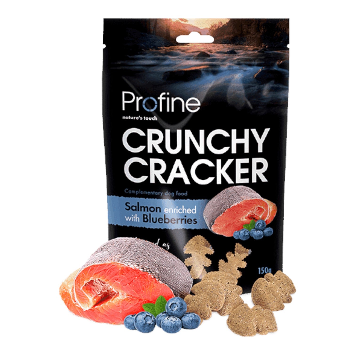 Profine - Sprøde godbidder m. Laks & Blåbær - 150g