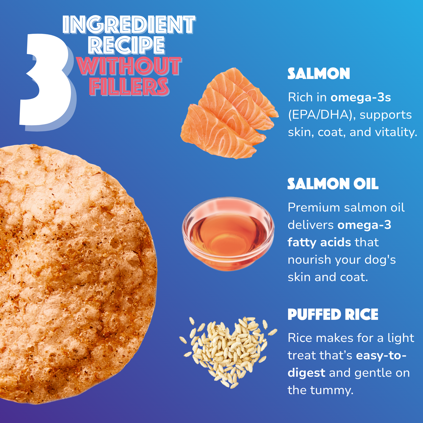 Smoofl - Hundechips m. Laks - 50g