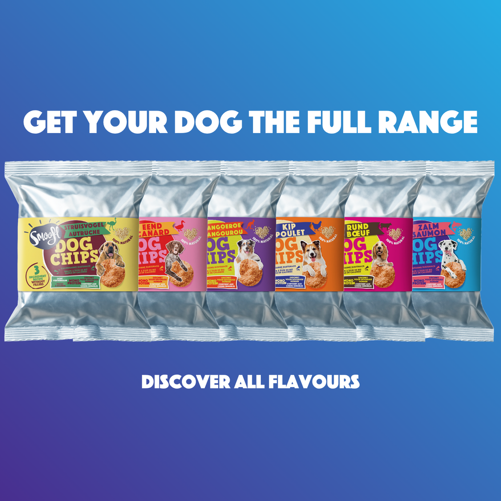 Smoofl - Hundechips m. Laks - 50g