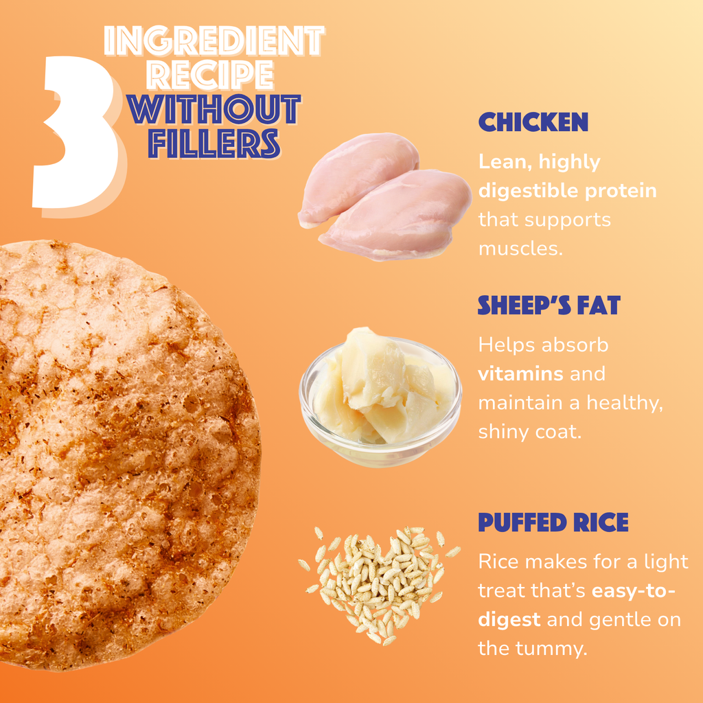 Smoofl - Hundechips m. Kylling - 50g