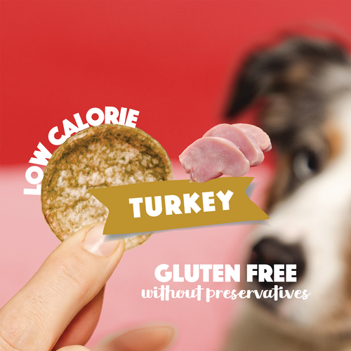 Smoofl - Hundechips m. Kalkun - 50g