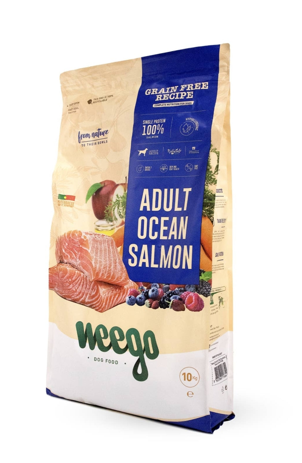 Weego - Økologisk Hundefoder - Voksen - Vild laks - ØKO