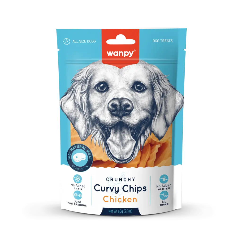 Wanpy - Crunchy Curvy Chips - 100g