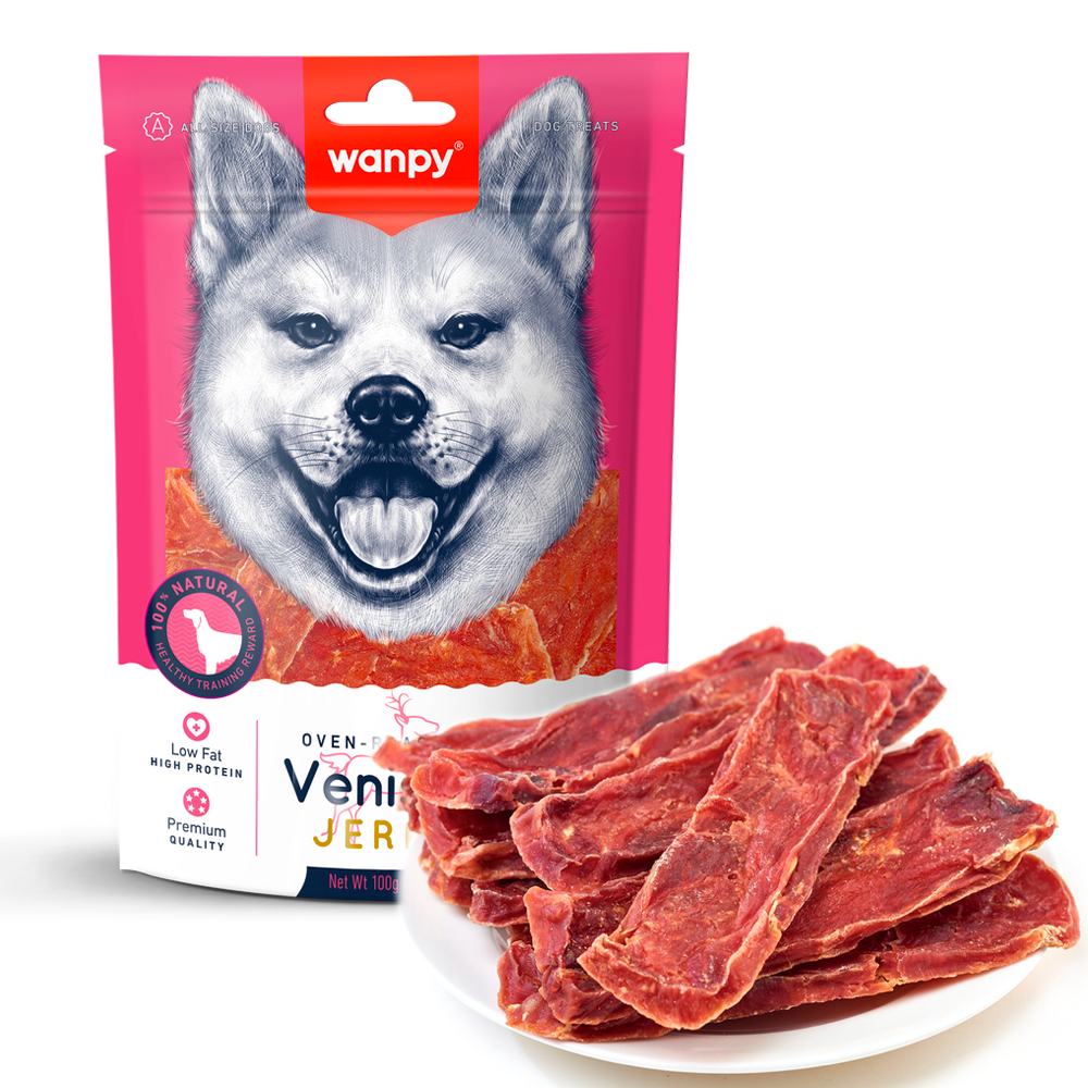 Wanpy - Vildt-jerky slices - 100g