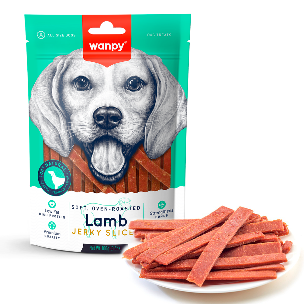 Wanpy - Lamme-jerky slices - 100g