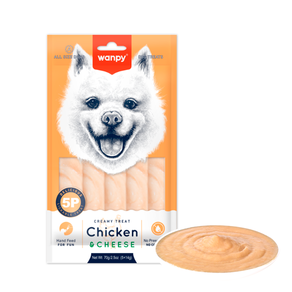 Wanpy - Creamy m. Kylling og Ost - 70g