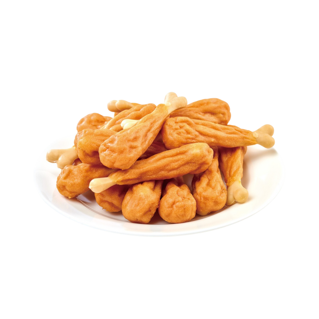 Wanpy - "Kyllinge-lår" m. Calcium-ben - 100g