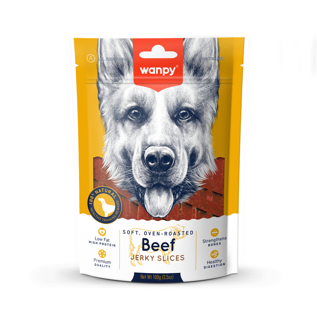 Wanpy - Okse-jerky slices - 100g