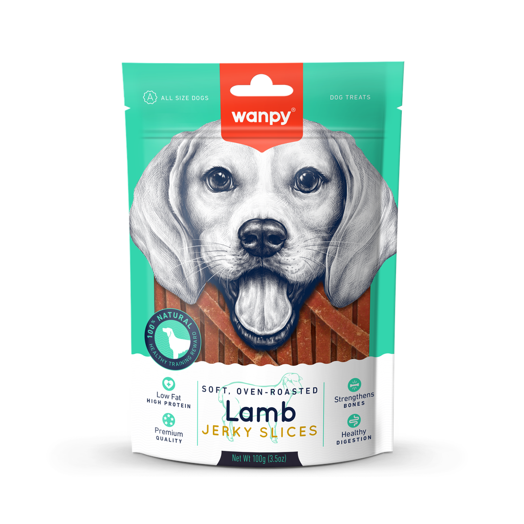 Wanpy - Lamme-jerky slices - 100g