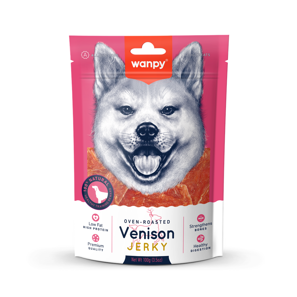 Wanpy - Vildt-jerky slices - 100g
