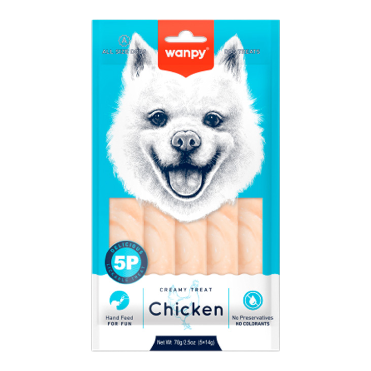 Wanpy - Creamy m. Kylling - 70g