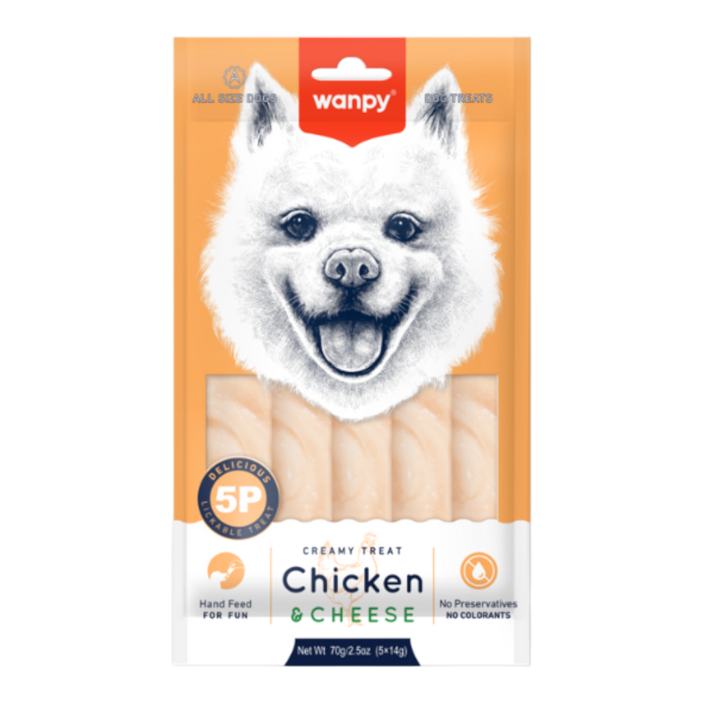 Wanpy - Creamy m. Kylling og Ost - 70g