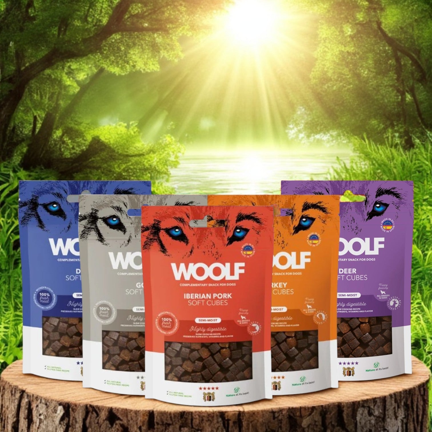 Woolf - Soft Cubes Pakke 3