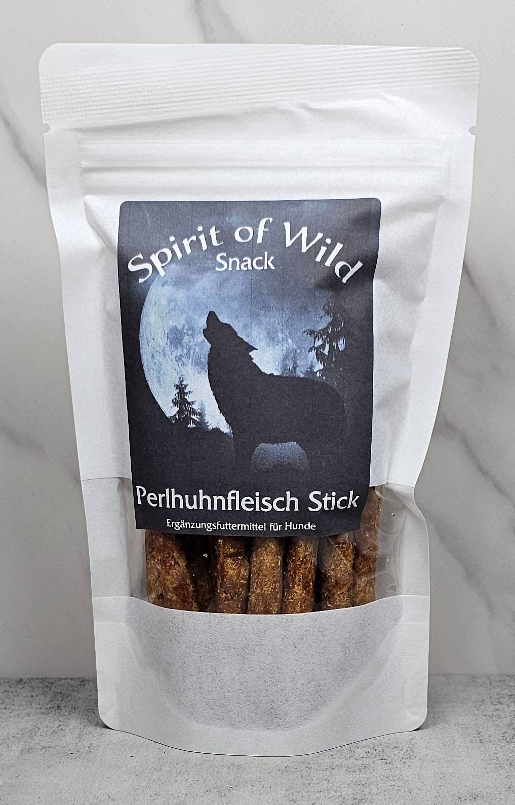 Spirit of Wild - Kødpinde m. Perlehøne - Kornfri - 100g
