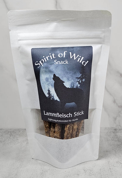 Spirit of Wild - Kødpinde m. Lam - Kornfri - 100g