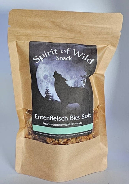 Spirit of Wild - Bløde Godbidder m. And - Kornfri - 100g
