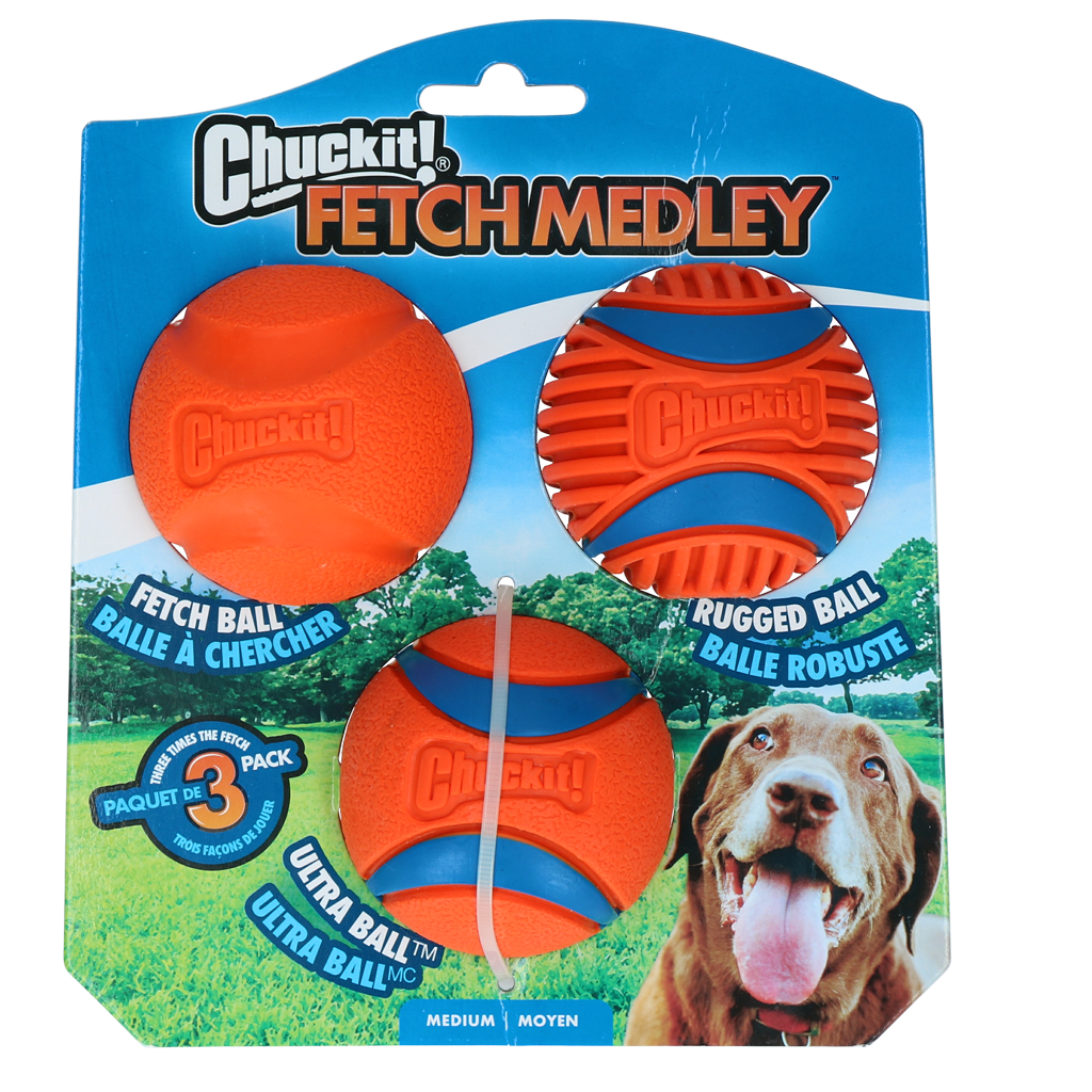 Chuck'it - Fetch medley Gen3 - 3 pak