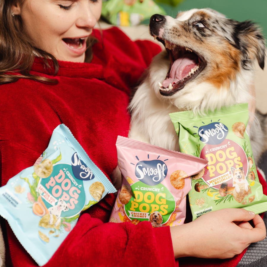 Smoofl - Hundepops m. lakseolie & alger
