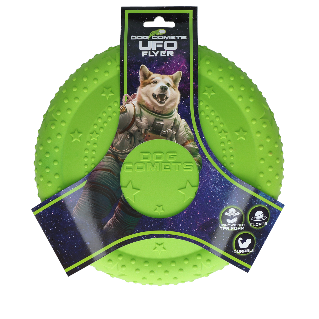 Dog Comets - UFO Flyer - Grøn