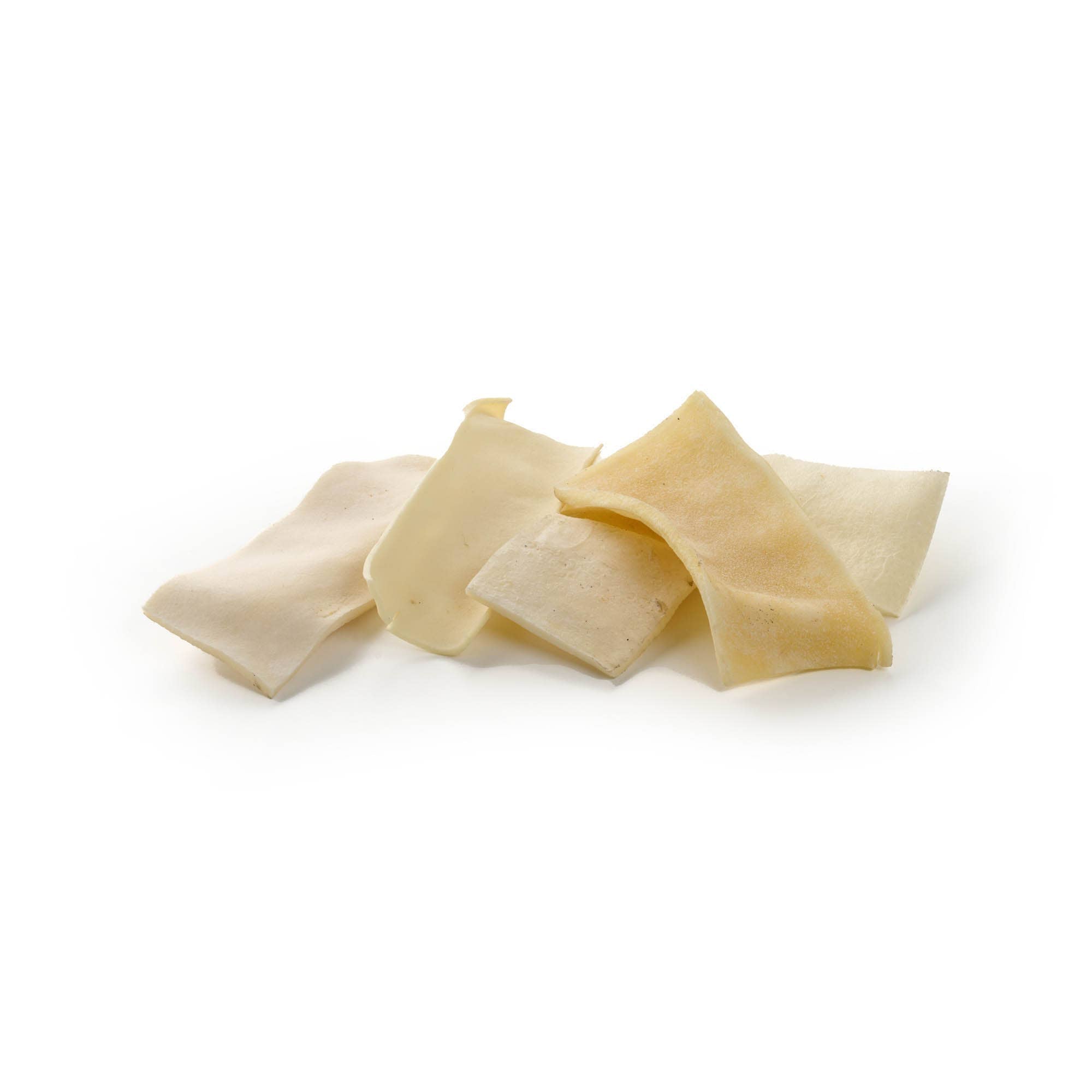 Bøffel tygge chips, hvid: 100g