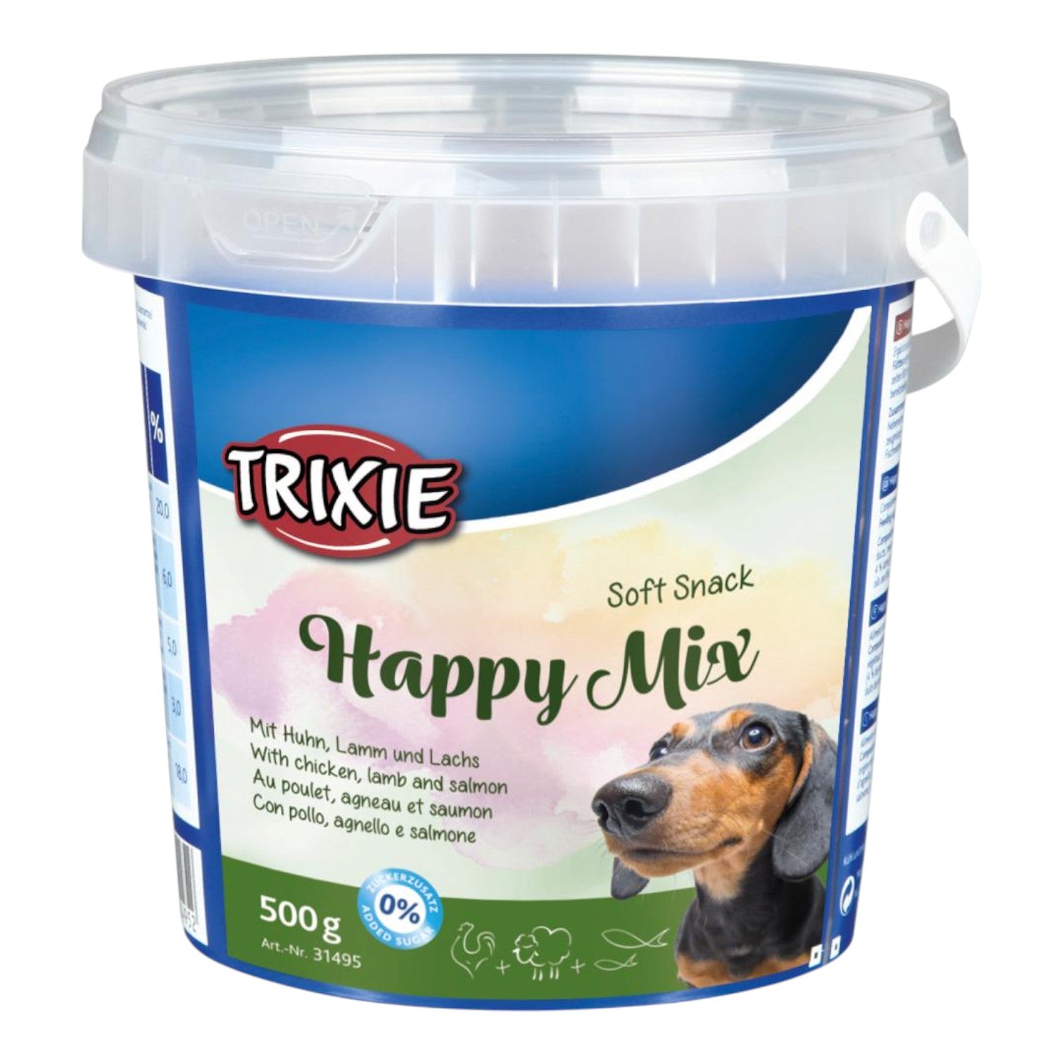 Trixie - Bløde Godbider - Happy Mix - 500g
